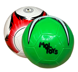 BOLA DE FUTEBOL COURO N.5 (270 A 280GR) CORES MR52